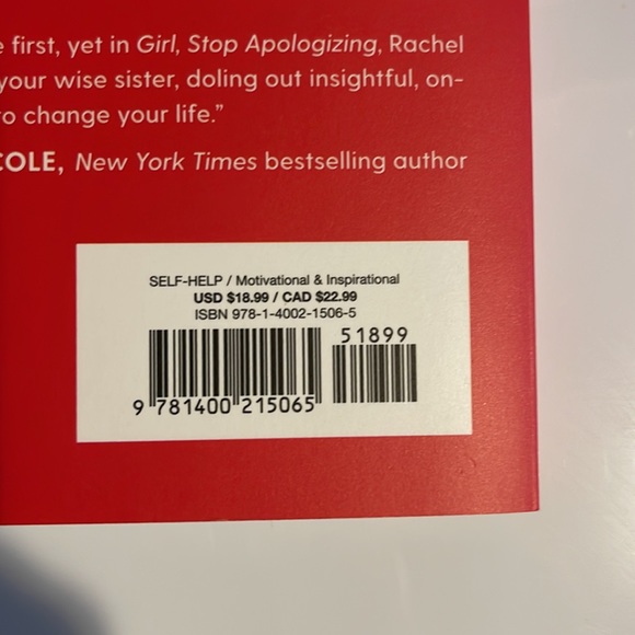 Girl, Stop Apologizing -  3/$20 all books! - Picture 3 of 4